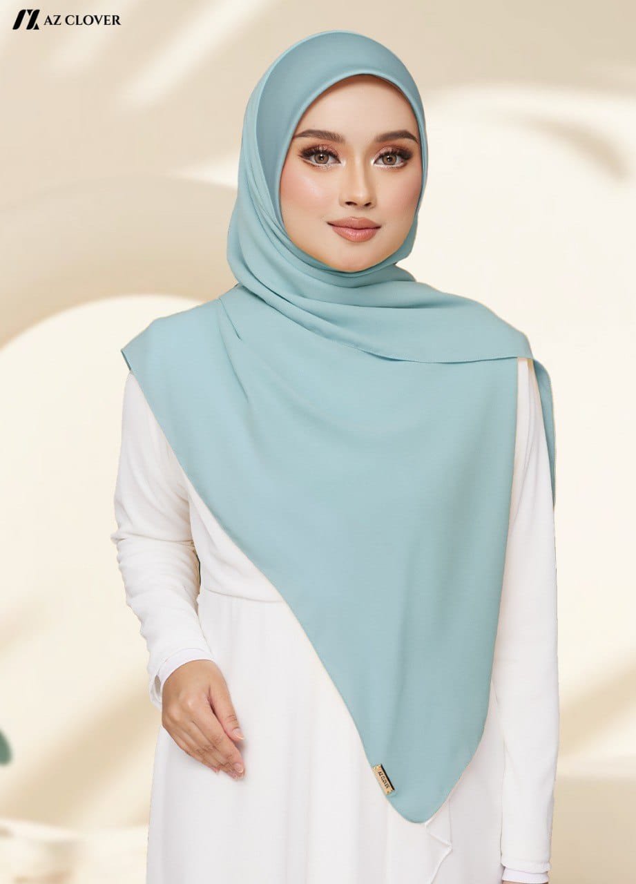 BAWAL CLARABELLE PLAIN B50 - 14 BABY BLUE